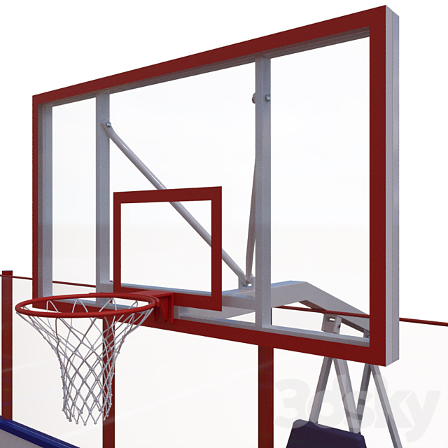 Universal sports field 3d