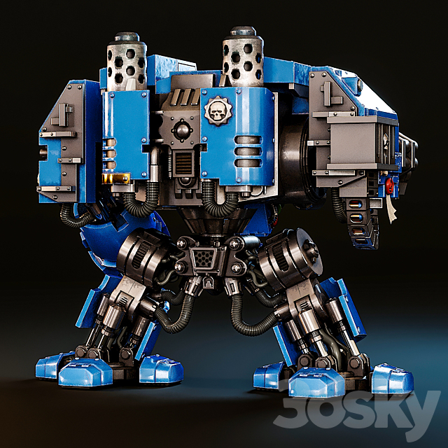 Dreadnought Space Marines 3d