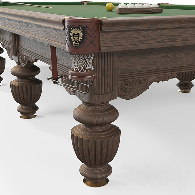 Billiard table Ruptur “Baron” 3DSMax File - thumbnail 2