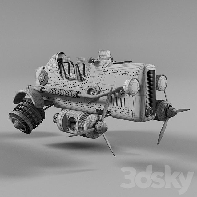 CAR Dragonfly 3d