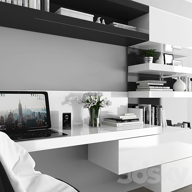 Workzone set 045 3d