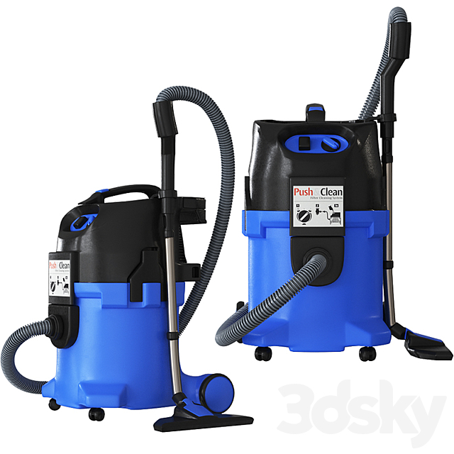 vacuum cleaner Nilfisk Alto 3DSMax File - thumbnail 1