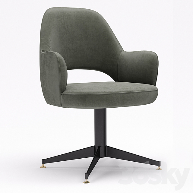 Baxter Colette Office Chair 3d