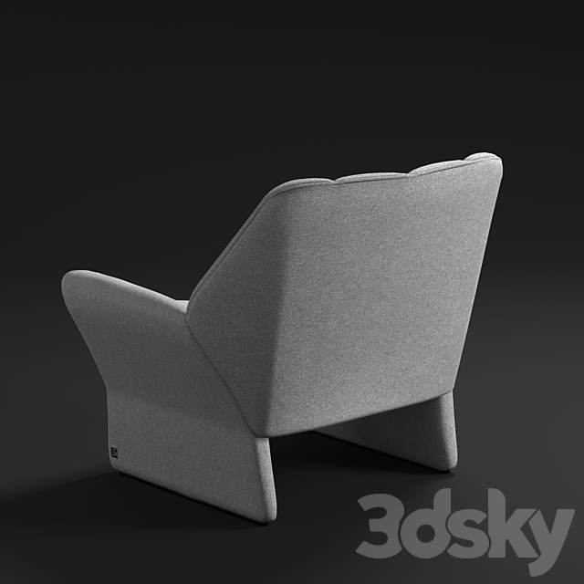 Busnelli Hirundo Chair 3DSMax File - thumbnail 2