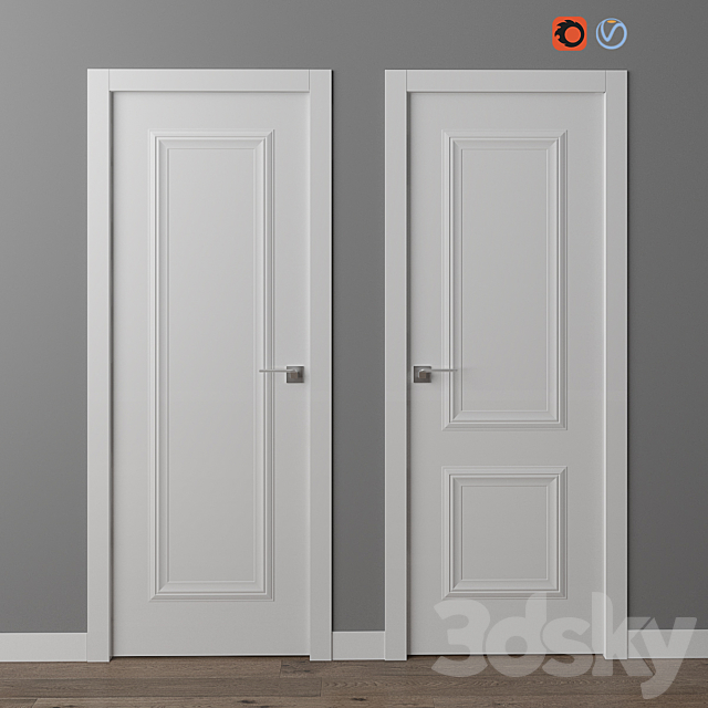 Doors Profil Doors LK series. part 4 3DSMax File - thumbnail 1