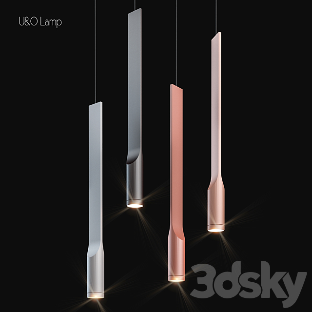 U & O Lamp 3DSMax File - thumbnail 1