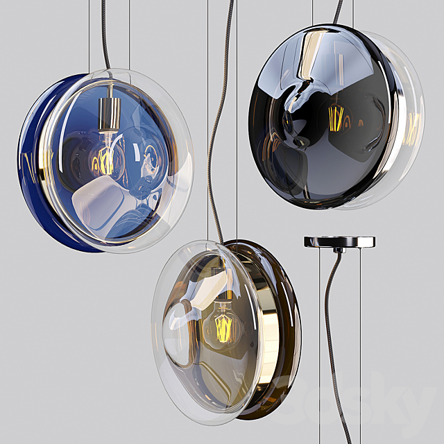 Bomma: Pendant Lamp - Orbital 3d