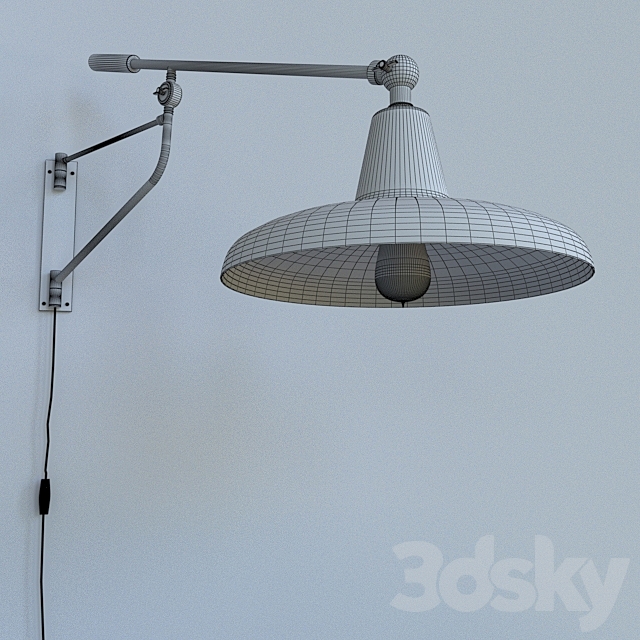 Hector lamp Dutchbone 3d
