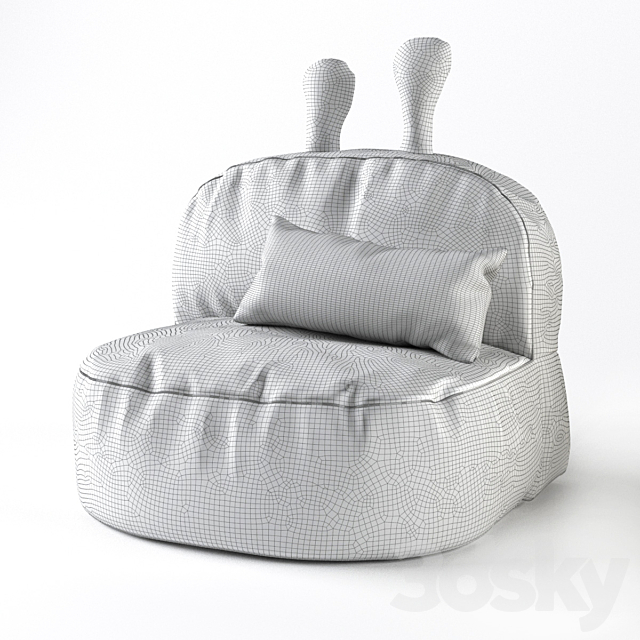 Child seat with ears 3DSMax File - thumbnail 3