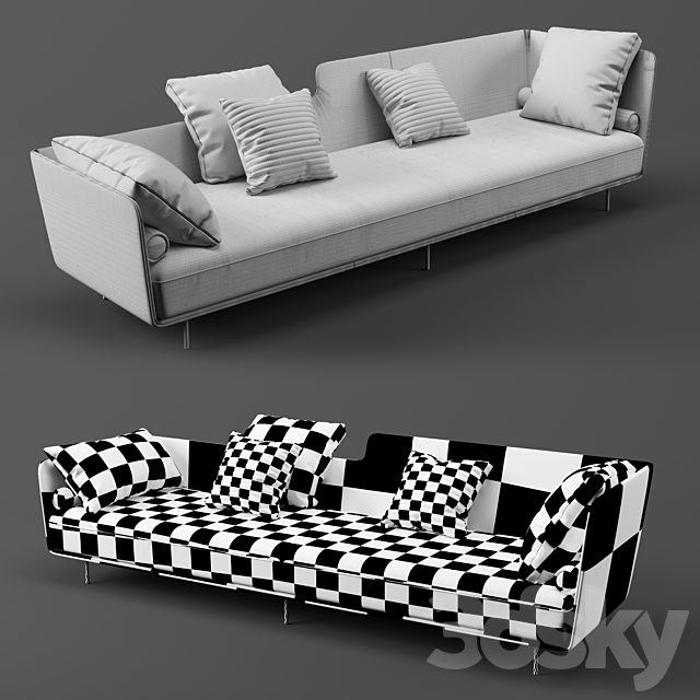 Closer sofa 3d