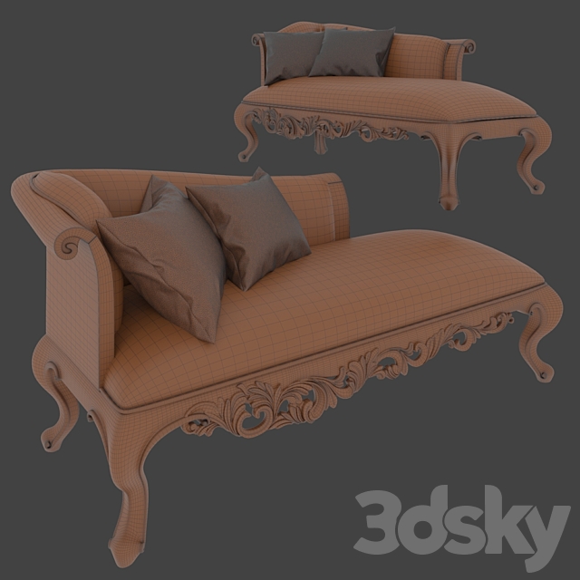 Couch Christopher Guy 3DSMax File - thumbnail 2
