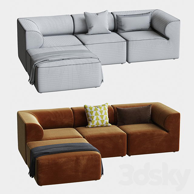 Sofa. Menu Eave 3d