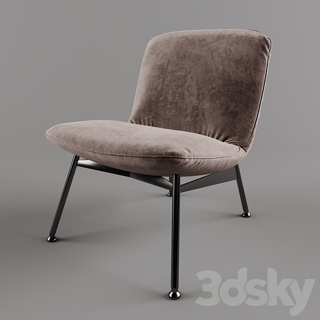 Chiado armchair 3d