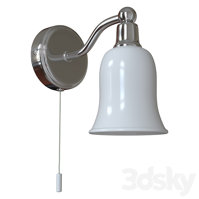 Sconce with the switch waterproof Aqua A2944AP-1CC 3DSMax File - thumbnail 2