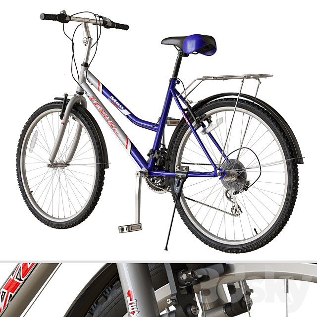 Bicycle lexus m60 3DSMax File - thumbnail 2