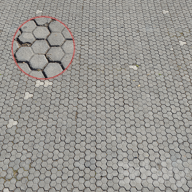 Pavement tiles_7 3d