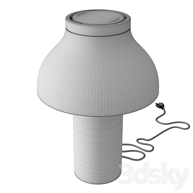 PC Table Lamp 3d