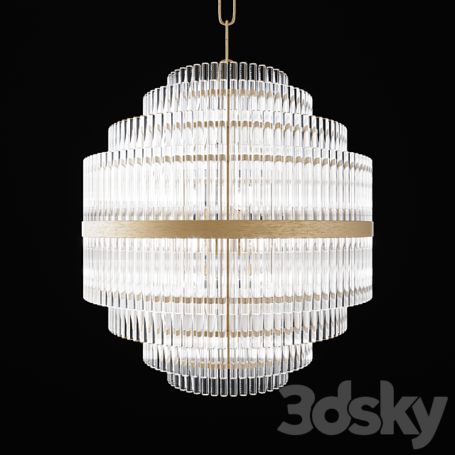 Chandelier east 3d