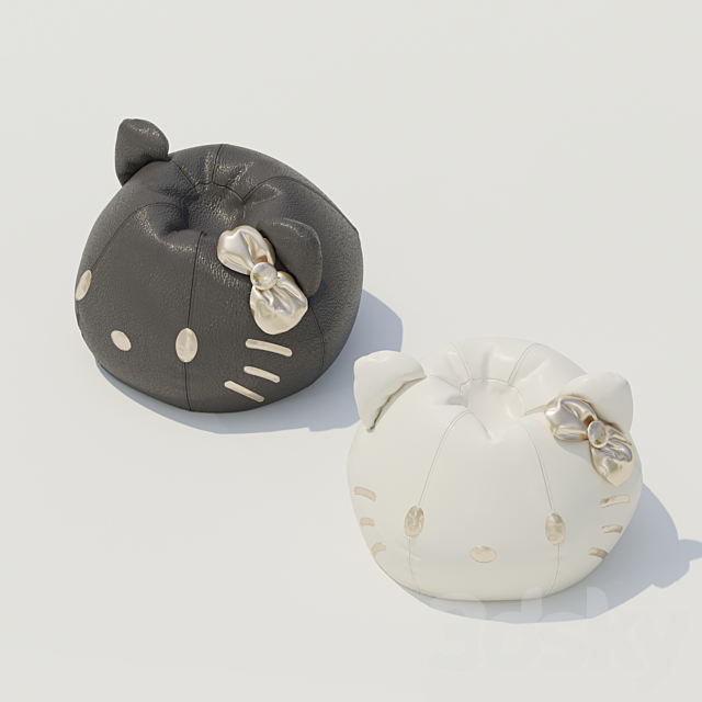 Beanbag hello kitty 3d