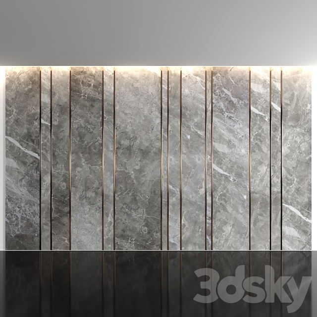 Marble panels 2 3d