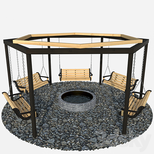 Swing around the well 3DSMax File - thumbnail 1