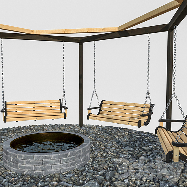 Swing around the well 3DSMax File - thumbnail 2
