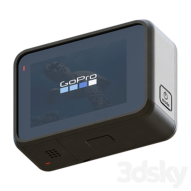 GoPro Hero 7 3DSMax File - thumbnail 2
