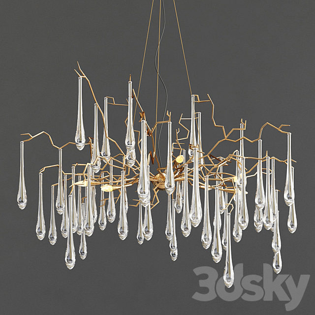 Four Exclusive Chandelier Collection_8 3DSMax File - thumbnail 2