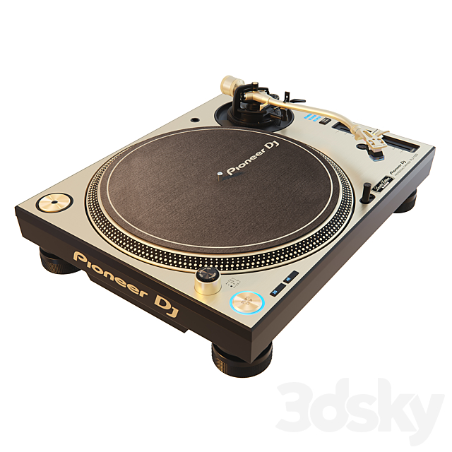 Pioneer PLX-1000-N 3d