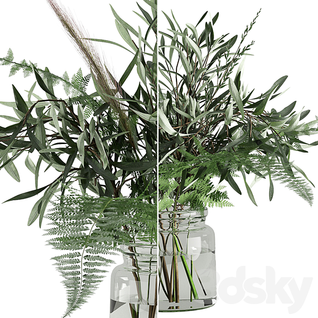 Spring bouquet 3d