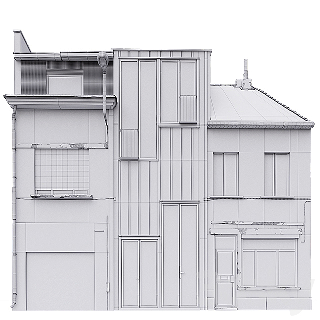 Building’s facade 3DSMax File - thumbnail 3