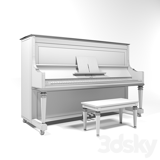 piano 3DSMax File - thumbnail 3