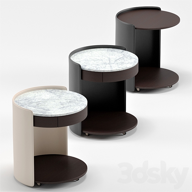 Harmon Side Table 3d