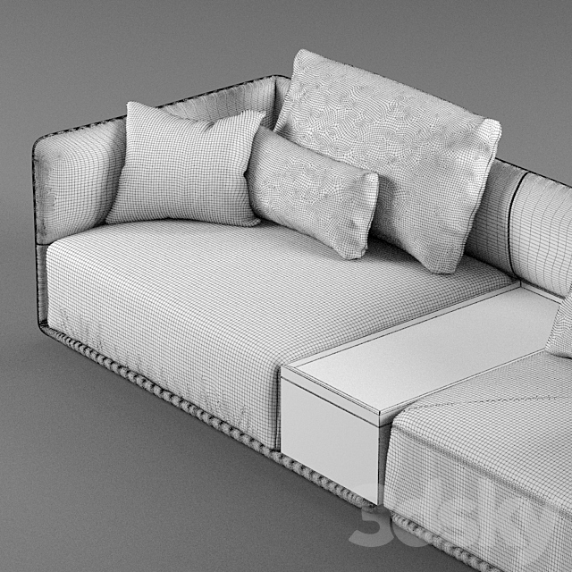 Sofa Camerich Elan 2 3DSMax File - thumbnail 3