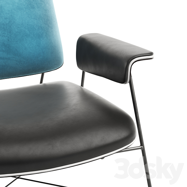 Baxter Bauhaus Chair 3DSMax File - thumbnail 3