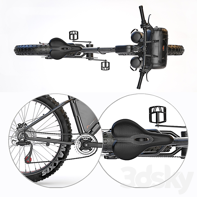 Magnum Peak - Mountain Bicycle 3d