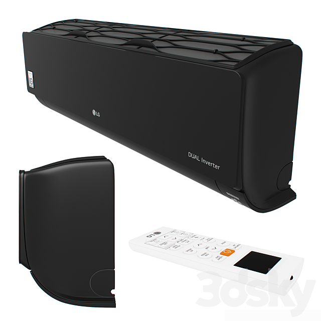 LG ARTCOOL Mirror - AC12BQ 3d