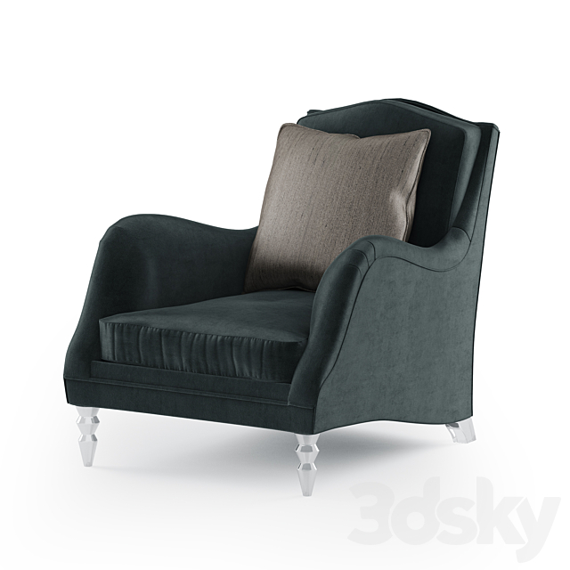 Chair CARACOLE Fancy Footwork 3DSMax File - thumbnail 1