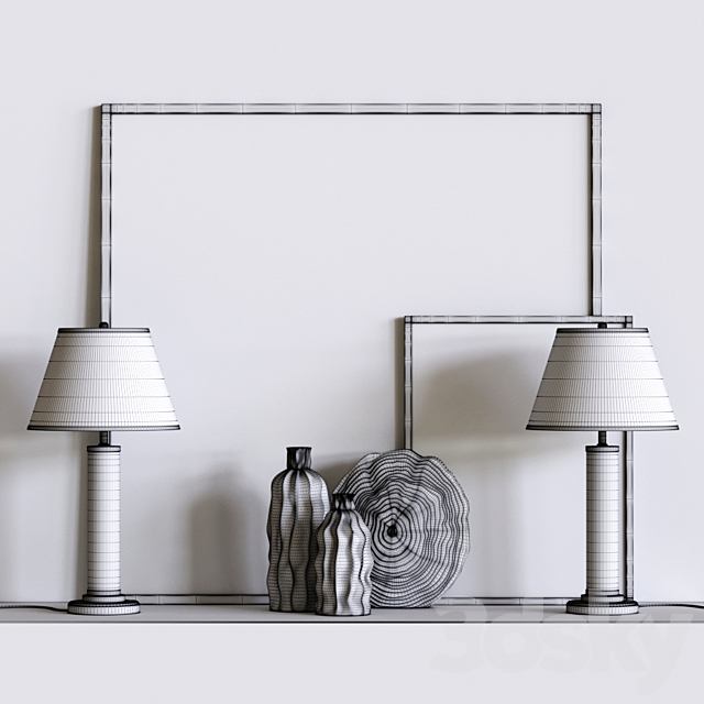 Decorative Set 3 3d
