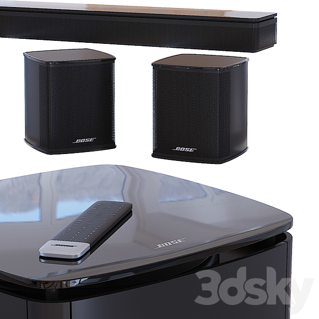 Bose Surround Audio System 700 3d