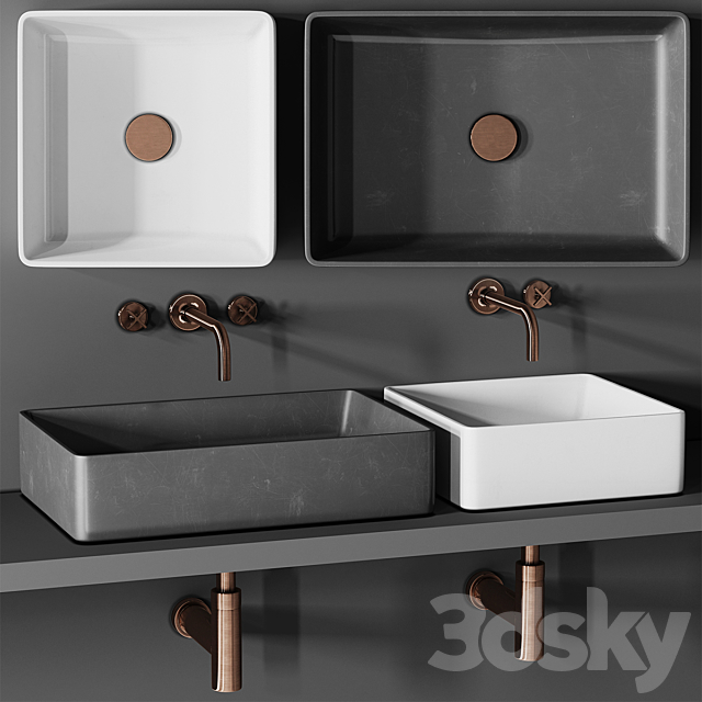 Sink Kast Arla Basin 3DSMax File - thumbnail 1