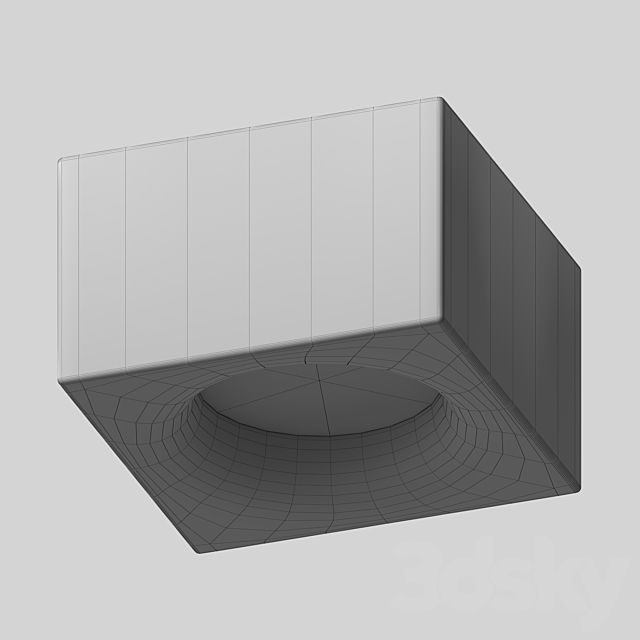 Concrete Lamps v3 3d