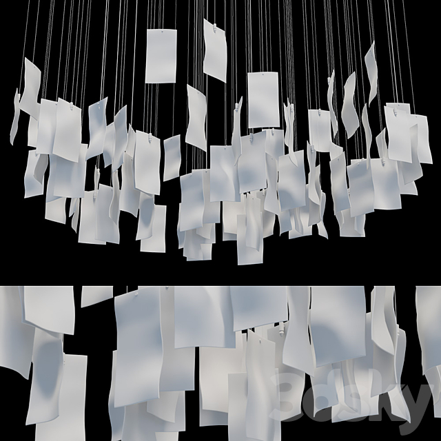 Chandelier Light Vargov 3d