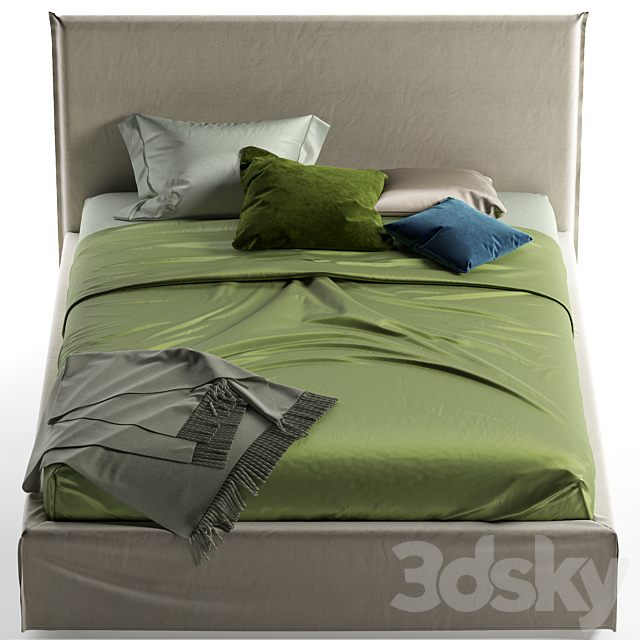 Bed DALL’AGNESE Every 3DSMax File - thumbnail 2