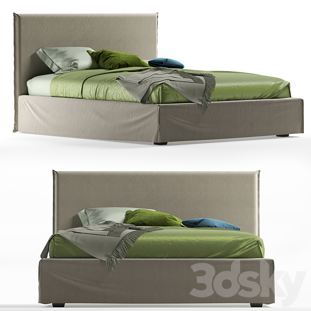 Bed DALL’AGNESE Every 3DSMax File - thumbnail 1