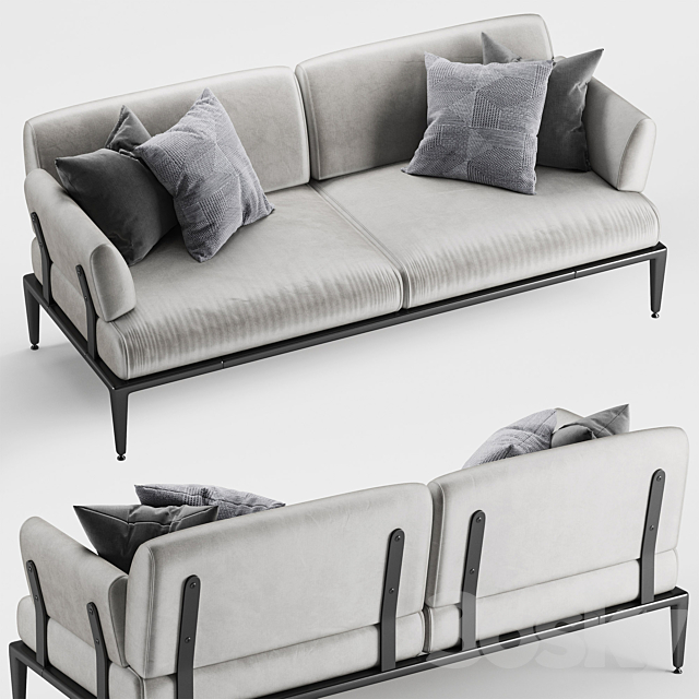 Fast Joint Modular sofa 3d