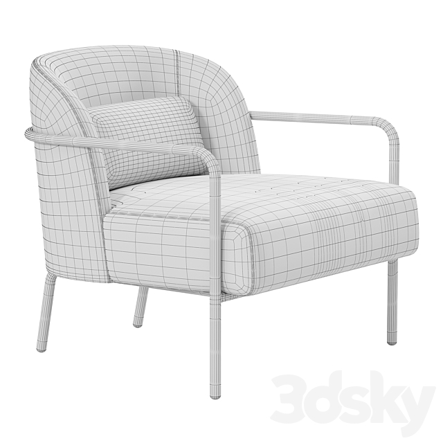 MAD Circa Lounge Chair 3DSMax File - thumbnail 3