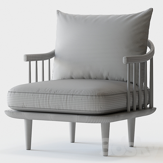 Fly Chair SC10 & Tradition Armchair 3DSMax File - thumbnail 3