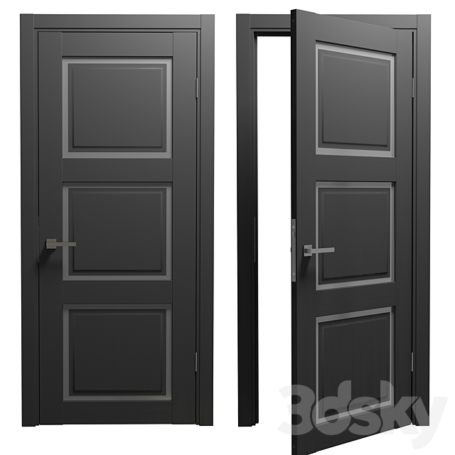 Doors Bianco 3DSMax File - thumbnail 2