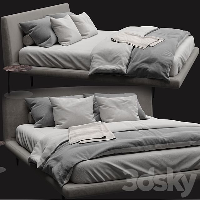 Bed TULISS _ Désirée divani 3d